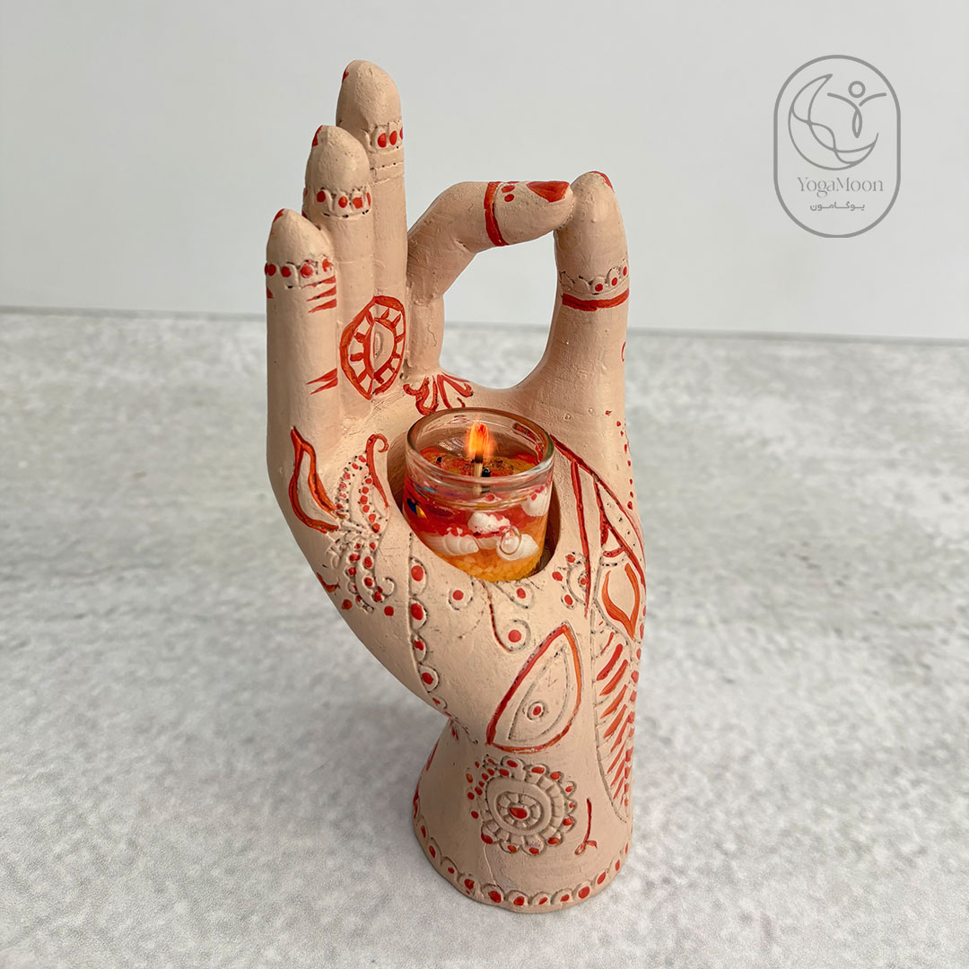 مجسمه یوگای دست